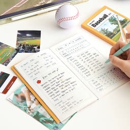 [インディゴ]マイ・ウェルネス・ログ：野球 (ノート ハンディ 野球ファン 試合) 3