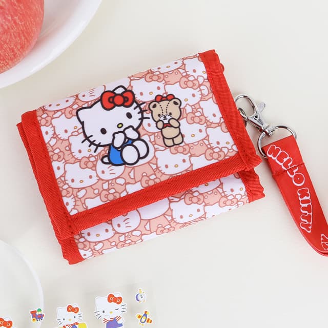 [サンリオ]ハローキティ わいわい 3段ネックレス財布
