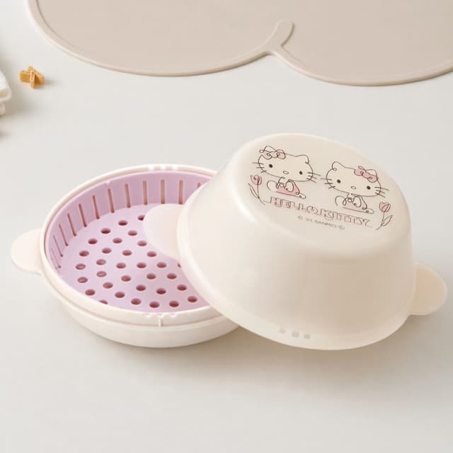 ハローキティ 餃子蒸し器 1