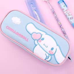 [サンリオ]シナモロール コットンアップリケペンケース 1