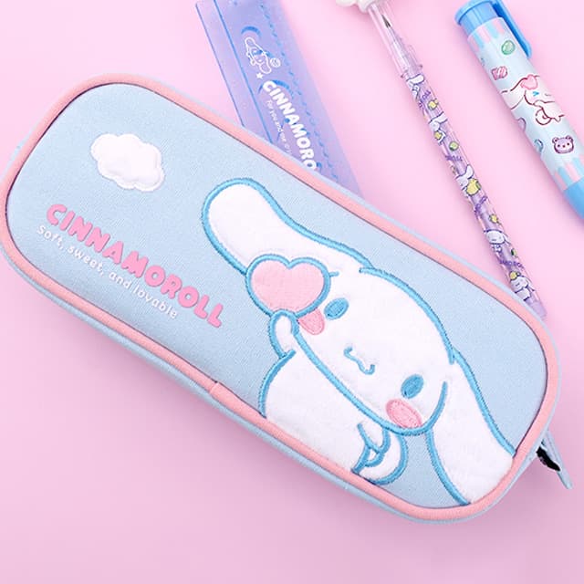 [サンリオ]シナモロール コットンアップリケペンケース