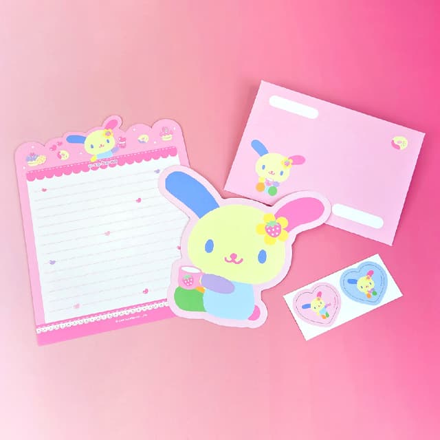 [サンリオ]ウサハナ型レターセット