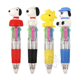 [ピーナッツ]ピーナッツ スヌーピー マスコットミニ4色ボールペン 2