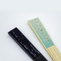 [アイビス]伝統竹折りたたみ扇子 花木（ランダム発送） 4