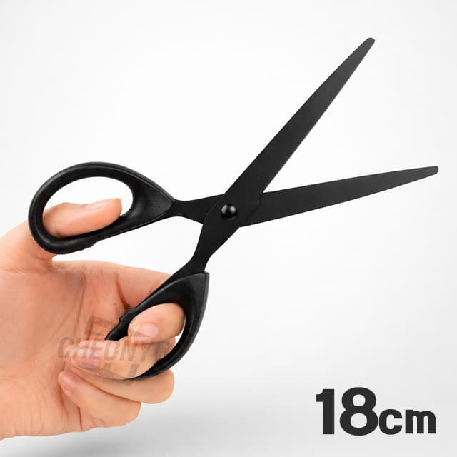 [쓰임&끌림]シンプルベーシックグリップはさみ 18cm (ランダム)