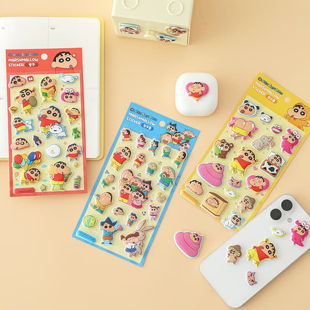 クレヨンしんちゃん マシュマロステッカー 1