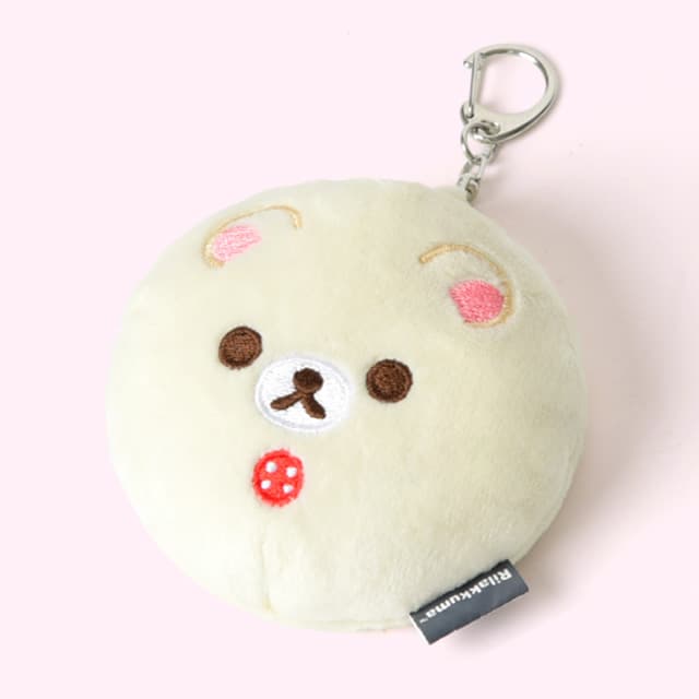 コリラックマ ふわふわフェイスキーホルダー ミラー 1