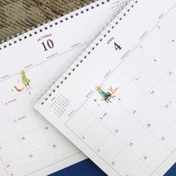 【インディゴ】2027 星の王子さま A4 卓上カレンダー（イラストデスクカレンダー） 5