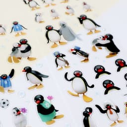 ピングー 3Dシロップステッカー 3