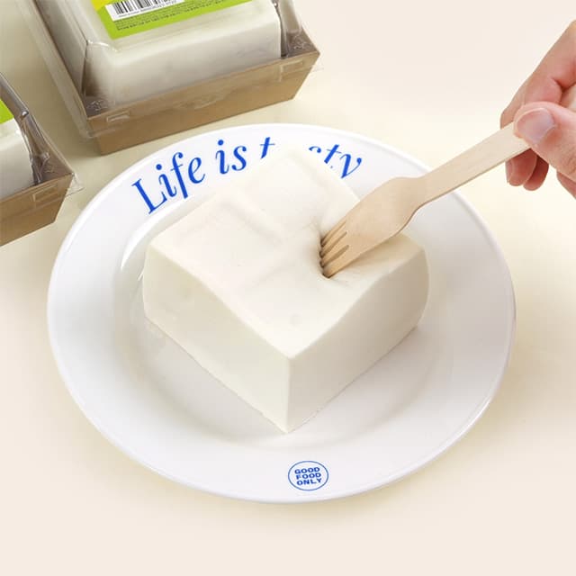 [ピンクフット]豆腐スクイーズ 1