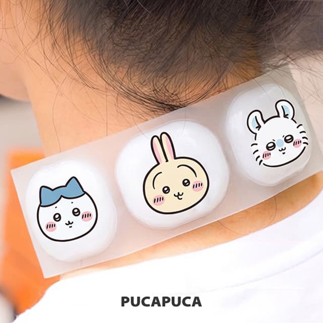 ちいかわ なんか小さくてかわいいやつ フェイスワイドネッククーラー 1