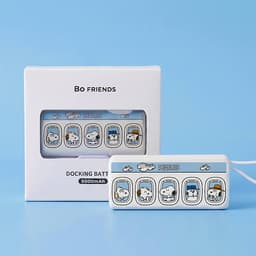 スヌーピーと兄弟たち ドッキング式モバイルバッテリー 5000mAh 1