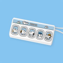 スヌーピーと兄弟たち ドッキング式モバイルバッテリー 5000mAh 5
