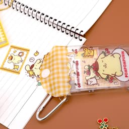 【サンリオ】ポムポムプリン 30周年 透明カードケースキーリング 2