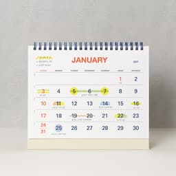 [アンテナショップ]（2027日付タイプ）カレンダープランナー 2027 2