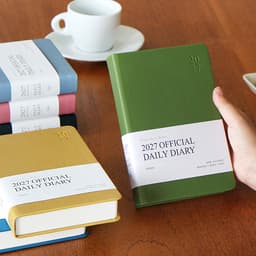 【インディゴ】2027 オフィシャル B6 デイリーダイアリー（ dated 32折 日間）ハードカバー.. 3
