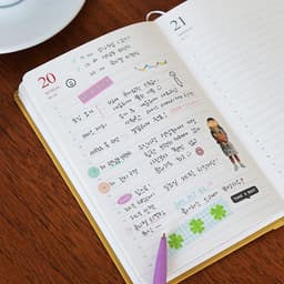 【インディゴ】2027 オフィシャル B6 デイリーダイアリー（ dated 32折 日間）ハードカバー.. 5