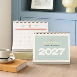 【アイコニック】2027 パレット デスクカレンダー 卓上カレンダー デスクスケジューラー 1