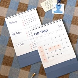 【アイコニック】2027 フロー デスクカレンダー 卓上カレンダー デスクスケジューラー 4