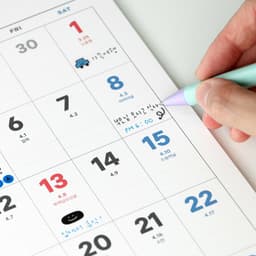 [アイコニック]2027 エッセンシャル壁掛けカレンダー A4 月間カレンダー 旧暦 インテリアポスター 3